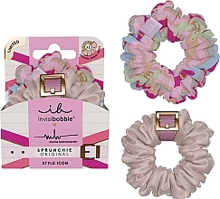 Fragrances, Perfumes, Cosmetics 2-Piece Hair Tie Set - Invisibobble Sprunchie Original MHS Buckle Fantasia