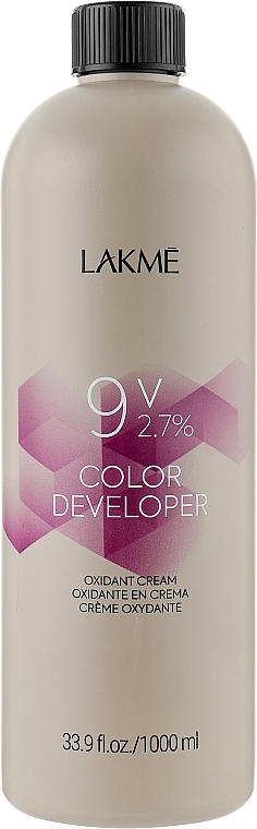 Oxidizing Cream - Lakme Color Developer 9V (2,7%) — photo N3