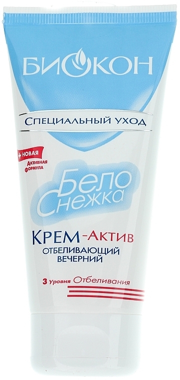 Whitening Night Active Cream - Biokon Snow White — photo N2