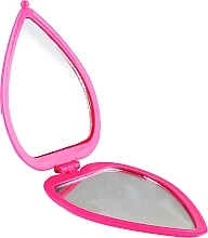 Compact Mirror "Heart" 85550, pink - Top Choice Colours Mirror — photo N10