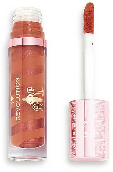 Lip Gloss - I Heart Revolution Elf Candy Cane Lip Gloss — photo N5