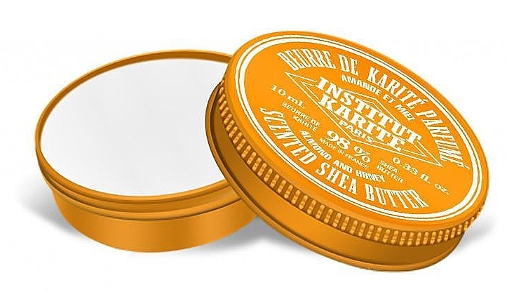 Almonds & Honey Sceted Shea Butter 98% - Institut Karite Almond Honey Scented Shea Butter — photo N7