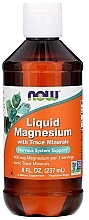 Liquid Magnesium Minerals - Now Foods Liquid Magnesium — photo N1