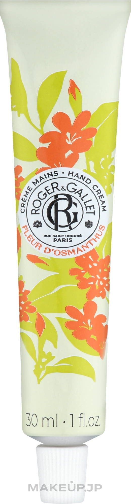 Perfumed Hand & Nail Cream - Roger & Gallet Fleur d'Osmanthus Hand & Nail Cream — photo 30 ml