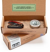 Fragrances, Perfumes, Cosmetics Set - Captain Fawcett Gift Box (wax/15ml + h/comb/1pc)