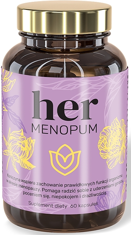 Dietary Supplement for Menopause Support - Noble Health Suplement Diet Her Menopum — photo N1