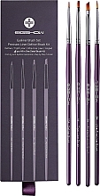 Makeup Brush Set, 4pcs - Eigshow Ultra Fine Series All in One Detail Brush Kit — photo N1