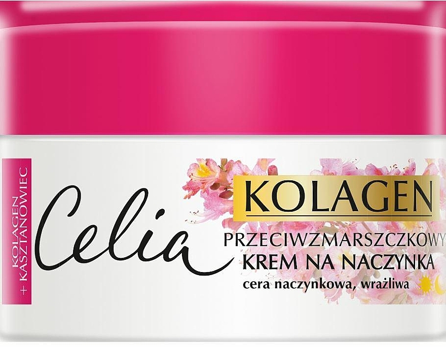 Anti-Wrinkle Collagen Face Cream fo Capillary & Sensitive Skin - Celia Collagen Cream — photo N1