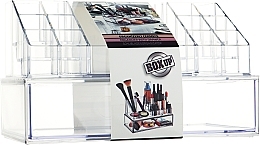 Fragrances, Perfumes, Cosmetics Plastic Makeup Organizer with Box 22,5x12,5x13,8 cm, transparent - BoxUp