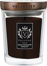 Scented Candle "Swiss Chocolate Fondant" - Vellutier Swiss Chocolate Fondant — photo N3