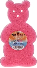 Fragrances, Perfumes, Cosmetics Baby Bath Sponge "Bear", pink - Top Choice