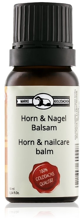 Nail Oil - Golddasch Horn&Nailcare Balm — photo N1