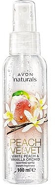 Body Spray "Peach" - Avon Naturals Peach — photo N1