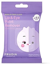 Fragrances, Perfumes, Cosmetics Eye and Lip Makeup Remover Micellar Wipes - Blueberry Micellar 5.5 Lip & Eye Remover Pad