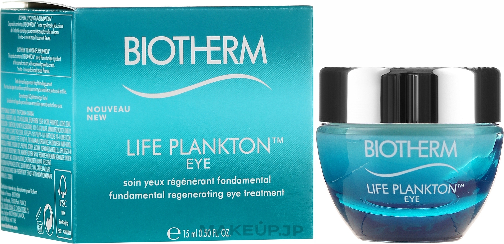 Revitalizing Eye Cream - Biotherm Life Plankton Eye — photo 15 ml