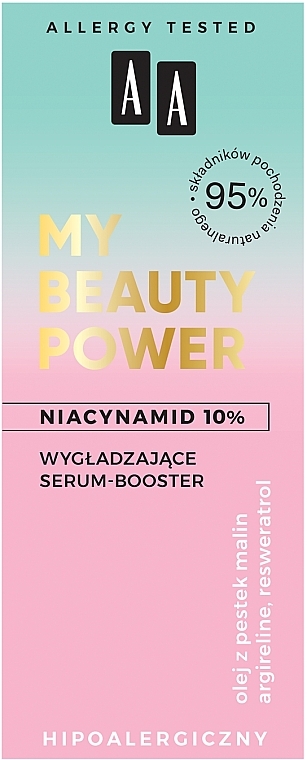 Smoothing Face Serum-Booster - AA My Beauty Power Niacinamide 10% Smoothing Serum-Booster — photo N4