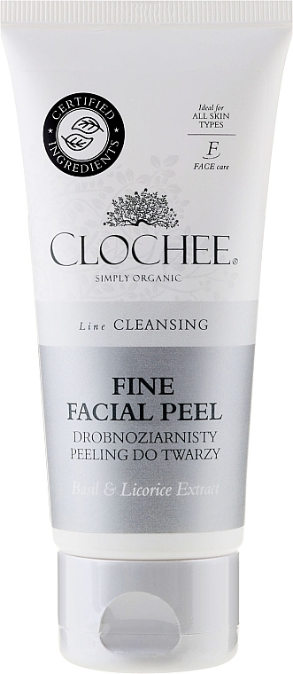 Fine-Grained Face Scrub - Clochee Cleansing Fine Facial Peel  — photo N1