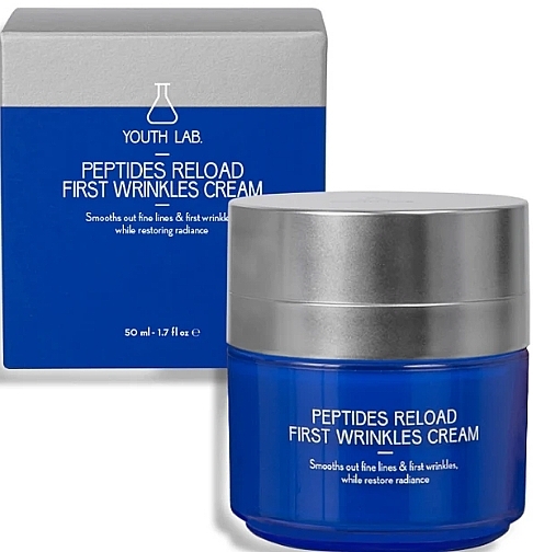 Anti-Wrinkle Face Cream - Youth Lab. Peptides Reload First Wrinkles Cream — photo N1