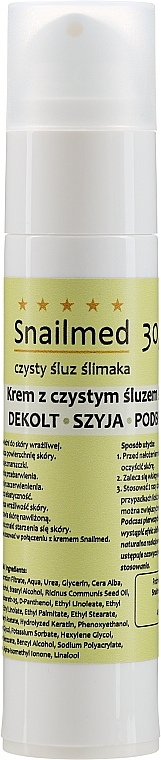 Anti-Wrinkle Neck & Decollete Cream - Snailmed — photo N3