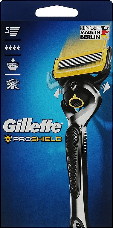 Razor with 1 Cartridge Refill - Gillette ProShield — photo N1