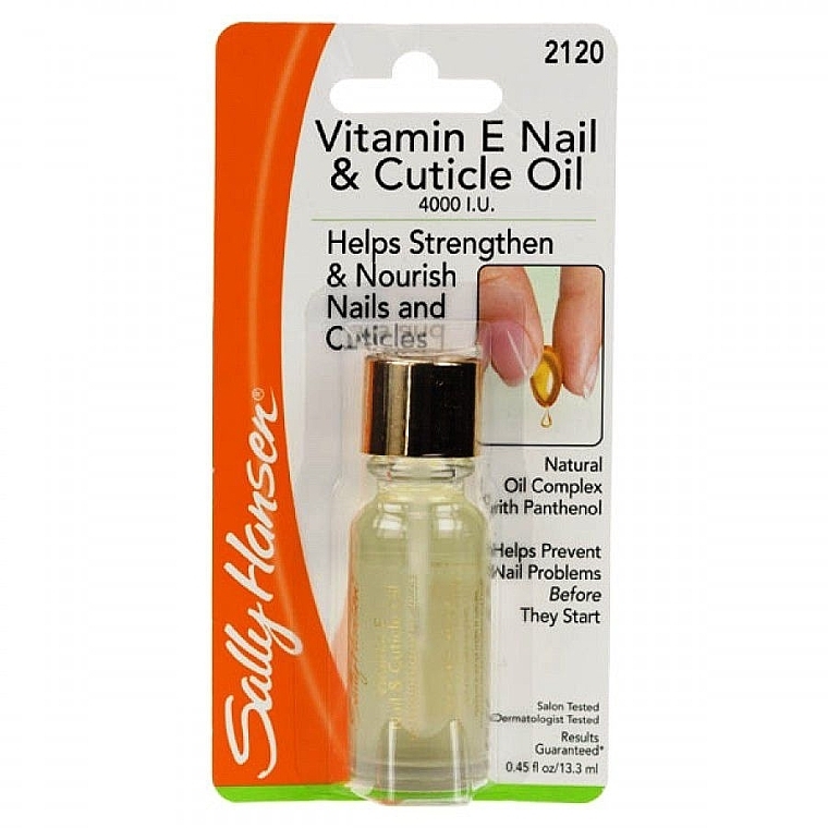 Nail & Cuticle Oil with Vitamin E - Sally Hansen Vitamin-E Nail & Cuticle Oil — photo N8