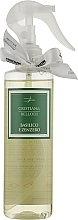 Home Aroma Spray with Essential Oils & Alcohol 'Basil & Ginger' - Cristiana Bellodi — photo N1