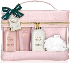 Fragrances, Perfumes, Cosmetics Set, 4 products - Baylis & Harding Jojoba, Vanilla & Almond Oil Heart Set