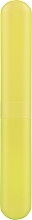 Fragrances, Perfumes, Cosmetics Toothbrush Case '102', yellow - Deni Map