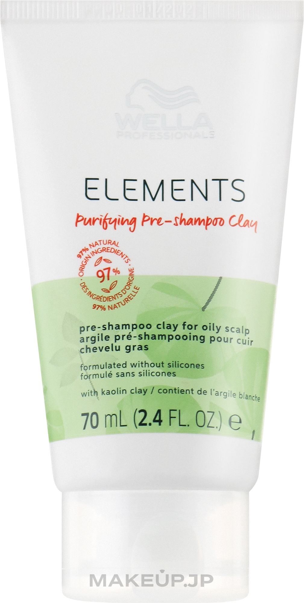 Cleansing Scalp Clay - Wella Professionals Elements Purifying Pre-shampoo Clay — photo 70 ml