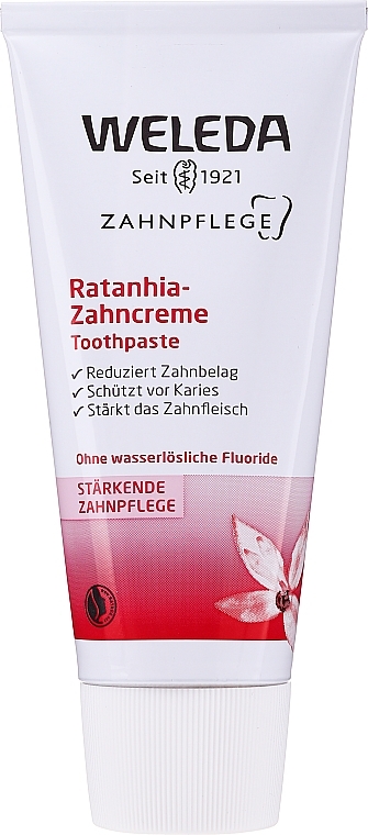 Toothpaste "Rathania" - Weleda Rathania-Zahncreme — photo N2