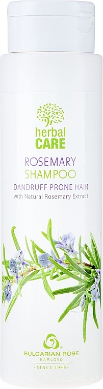 Anti-Dandruff Shampoo with Rosemary Extract - Bulgarian Rose Herbal Care Rosemary Shampoo — photo N1