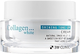 Fragrances, Perfumes, Cosmetics Brightening Face Cream - 3W Clinic Clinic Collagen White Shining Tone Up Cream