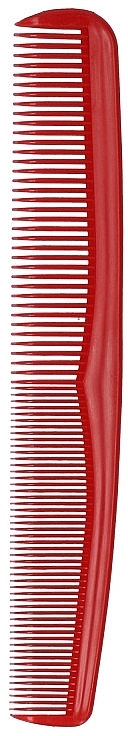 Medium Hair Comb, red - Sanel — photo N2