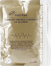 Face Sheet Mask 'Golden' - Purederm Hydro Collagen Mask — photo N4