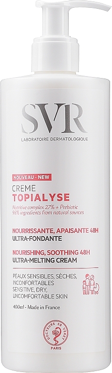 Atopic Dermatitis Face & Body Cream - SVR Topialyse Creme — photo N3