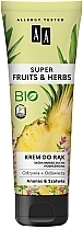 Hand Cream "Pineapple and Sage" - AA Super Fruits & Herbs — photo N1