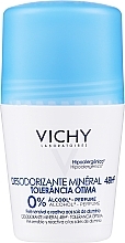Roll-On Antiperspirant - Vichy Déodorant Minéral 48h Tolérance Optimale Roll-On — photo N3