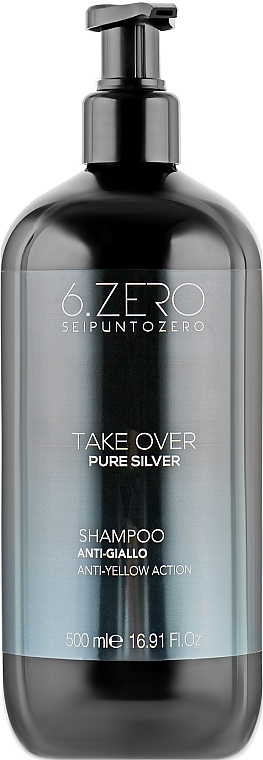 Anti-Yellow Shampoo - Seipuntozero Take Over Pure Silver — photo N1