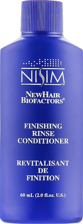 Anti Hair Loss Conditioner for Dry & Normal Hair - Nisim NewHair Biofactors Conditioner Finishing Rinse — photo N4