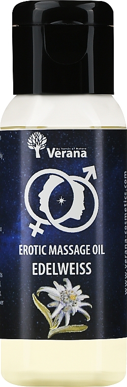 Erotic Massage Oil 'Edelweiss' - Verana Erotic Massage Oil Edelweiss — photo N1