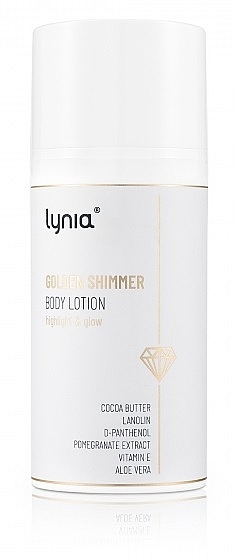 Body Lotion - Lynia Golden Shimmer Body Lotion — photo N1