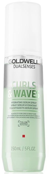 Moisturizing Serum Spray for Curly Hair - Goldwell Dualsenses Curls & Waves — photo N1