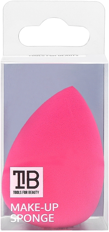 Makeup Sponge, pink - Tools For Beauty Raindrop Make-Up Blending Sponge Pink — photo N2