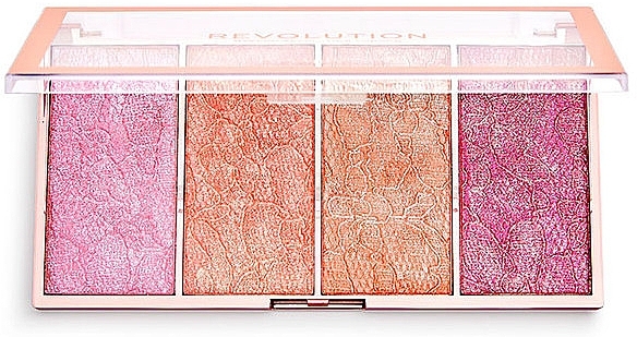 Blush Palette - Makeup Revolution Vintage Lace Blush Palette — photo N1