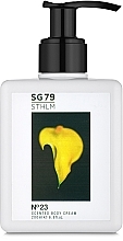 Fragrances, Perfumes, Cosmetics SG79 STHLM № 23 Yellow - Body Cream