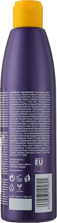 Anti-Yellow Shampoo - Revuele Anti Yellow Blond Shampoo — photo N2