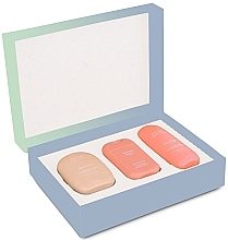 Fragrances, Perfumes, Cosmetics Set - HAAN Box Gift Packs Tiny Coral (h/cr/50ml + h/san/30ml + toothp/55ml)