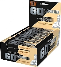 Protein Bar "Cookies & Cream" - Weider 60% Protein Bar Cookies & Cream — photo N4