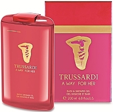 Fragrances, Perfumes, Cosmetics Trussardi A Way For Her - Perfumed Shower Gel