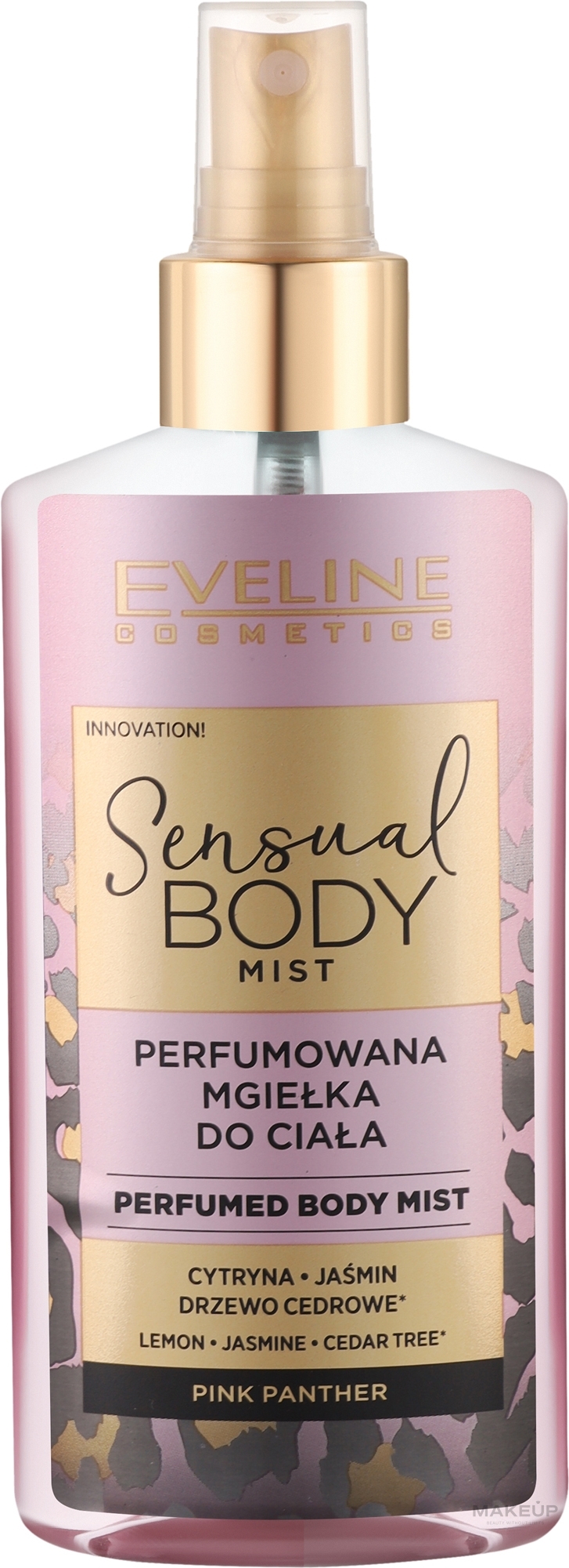 Perfumed Body Mist - Eveline Cosmetics Sensual Body Mist Pink Panther — photo 150 ml